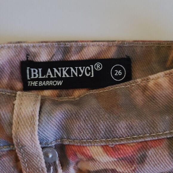 NWT Blank NYC The Barrow Vintage High Rise Short Women's Size 26 Vatican Angels - Picture 9 of 11